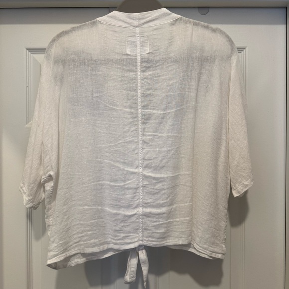 Rails embroidered flower shirt - L - Picture 2 of 5